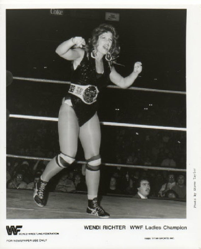 1985 WWF LADIES CHAMPION Wendi Richter PWcatalog