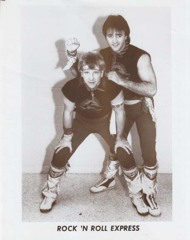 1985 Mid-South Rock 'N Roll Express Promo Photo PWcatalog
