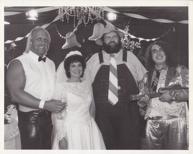 WWF-Promo-Photos1985-NBC-Saturday-Night's-Main-Event2-Uncle-Elmer's-wedding-8x10-