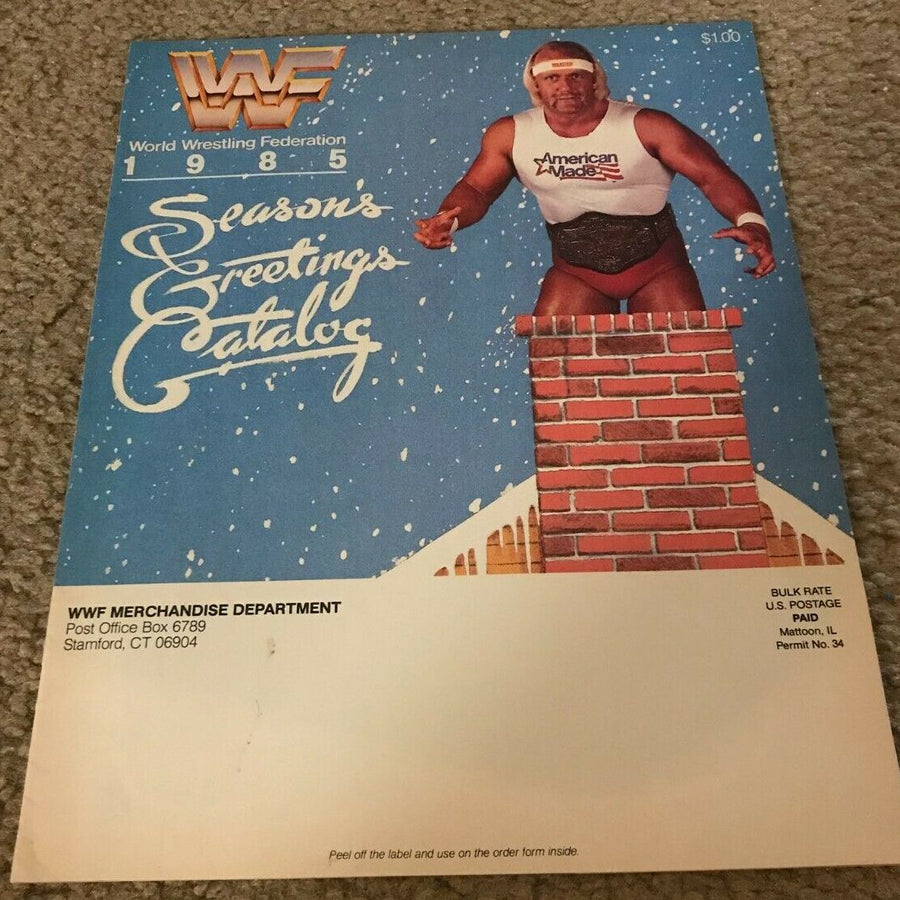 WWF Catalog 1985 Magazine PWcatalog