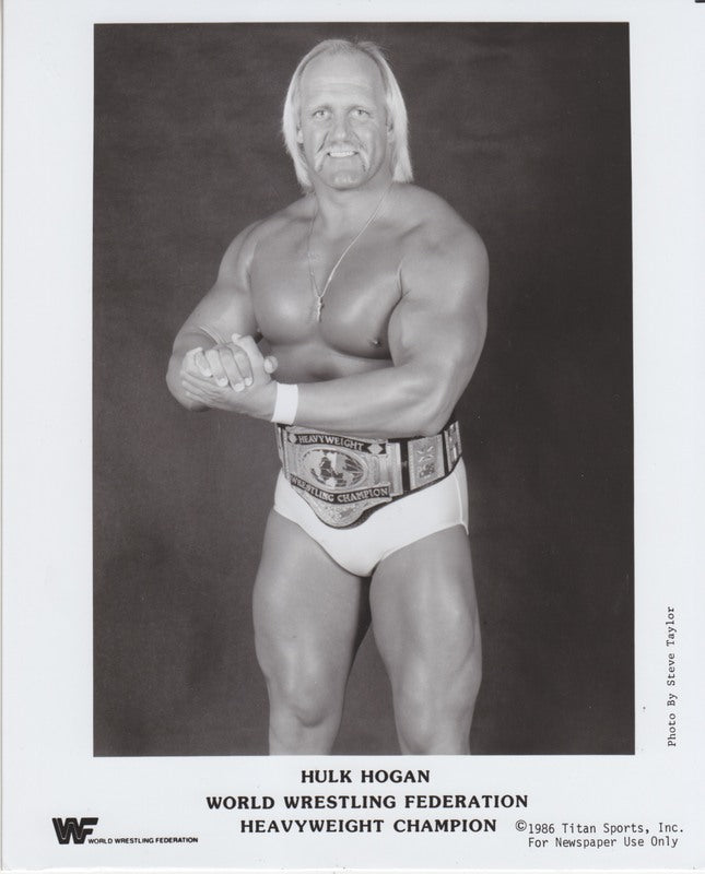 1986 WWF CHAMPION Hulk Hogan PWcatalog