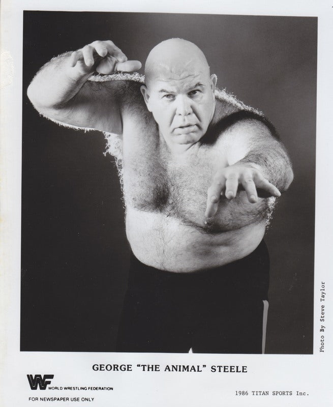 1986 George"The Animal" Steele PWcatalog