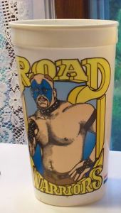 Road Warriors Hawk 1987 FAST FARE NWA GREAT AMERICAN BASH - image 2