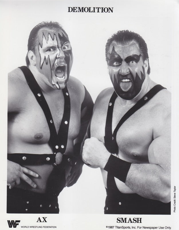 WWF-Promo-Photos1987-Demolition-Ax-Smash-RARE-