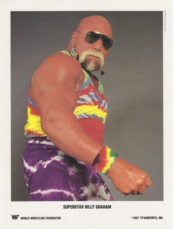 1987 Billy "Superstar" Graham color PWcatalog