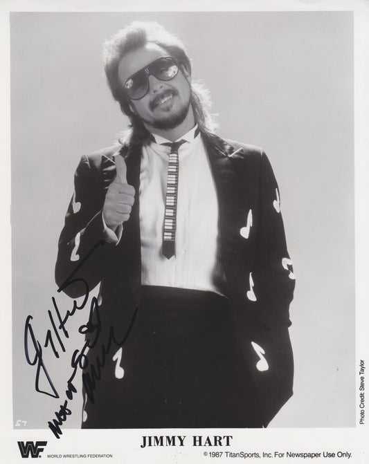 1987 Jimmy Hart (Signed)