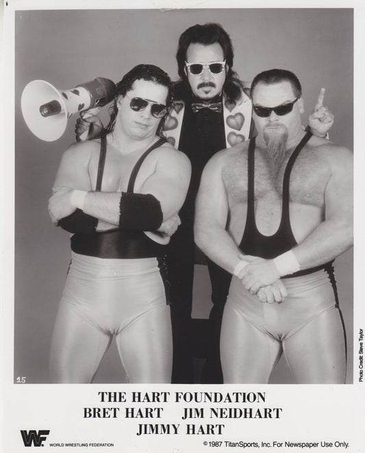 1987 Hart Foundation w/Jimmy Hart
