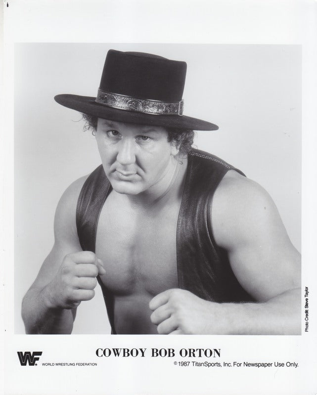 WWF-Promo-Photos1987-Cowboy-Bob-Orton-RARE-