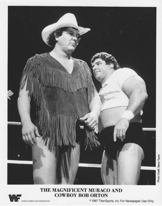 WWF-Promo-Photos1987-Magnificent-Muraco-Cowboy-Bob-Orton-