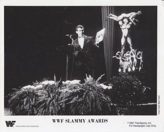 1987 WWF Slammy Awards (w/Vince McMahon)