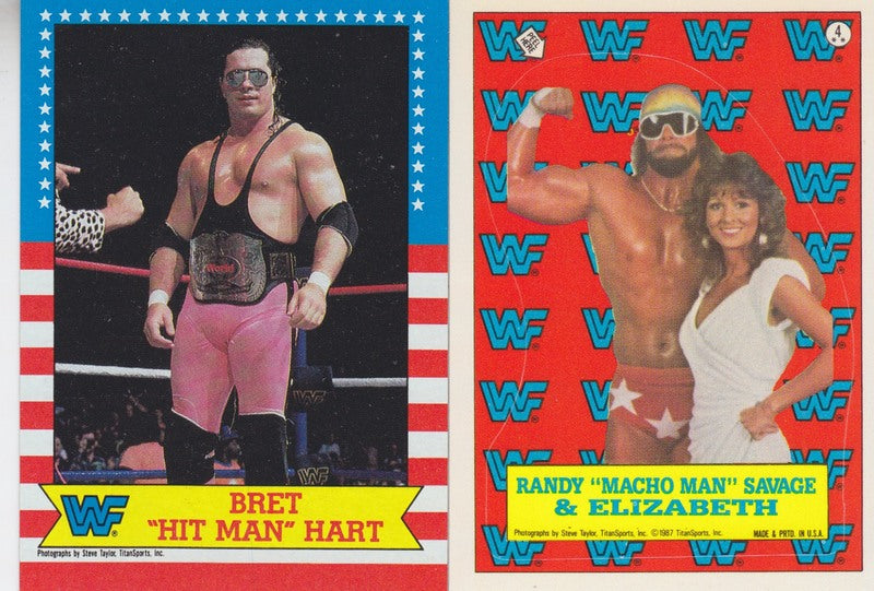 1987 Topps WWF Wrestling Stars Set (75+22 Stickers) Nm approx 2017 value:$45 PW Catalog