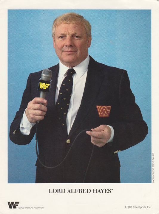 1988 Lord Alfred Hayes color PWcatalog