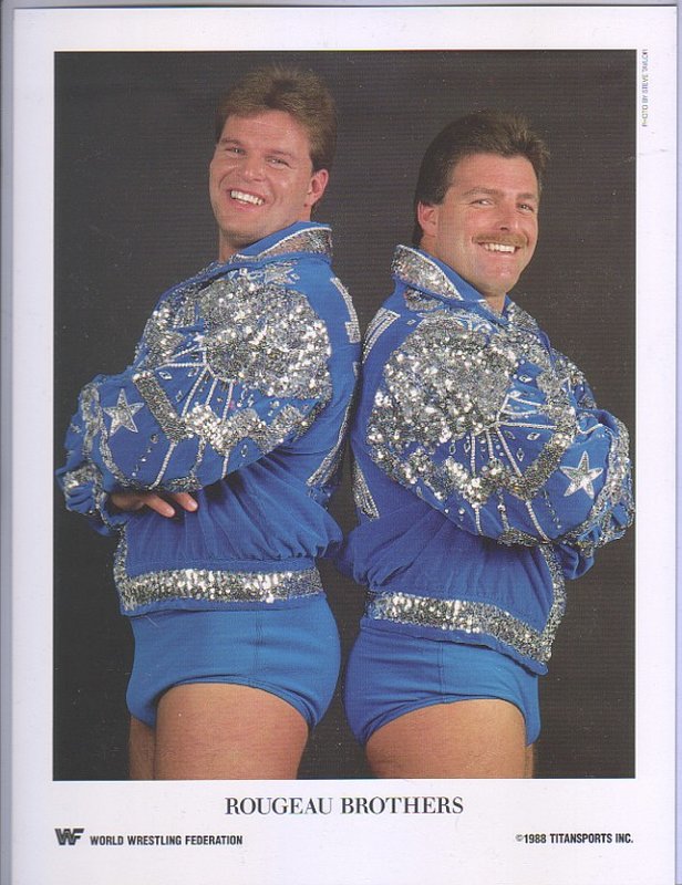 1988 Rougeau Brothers color PWcatalog