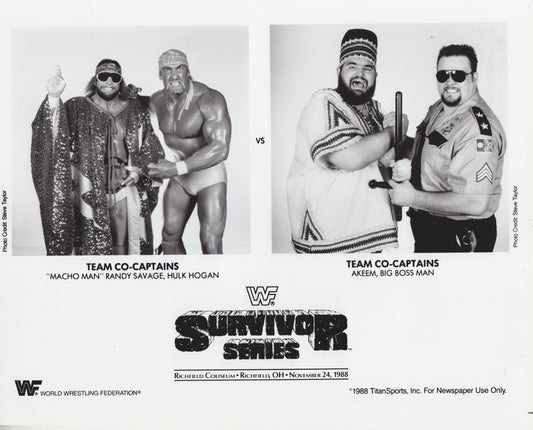 1988 Survivor Series Mega-Powers Team vs. Twin Towers Team