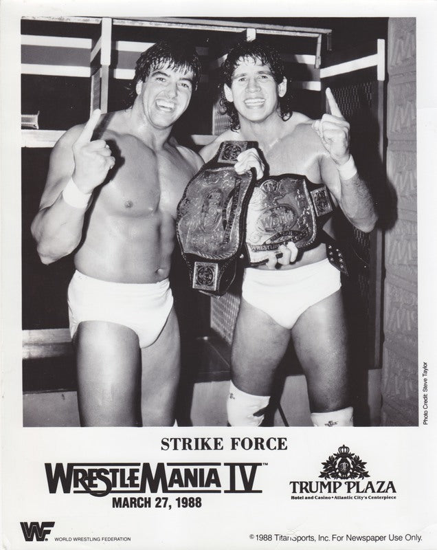 1988 WWF TAG TEAM CHAMPIONS Strike Force WM4 PWcatalog