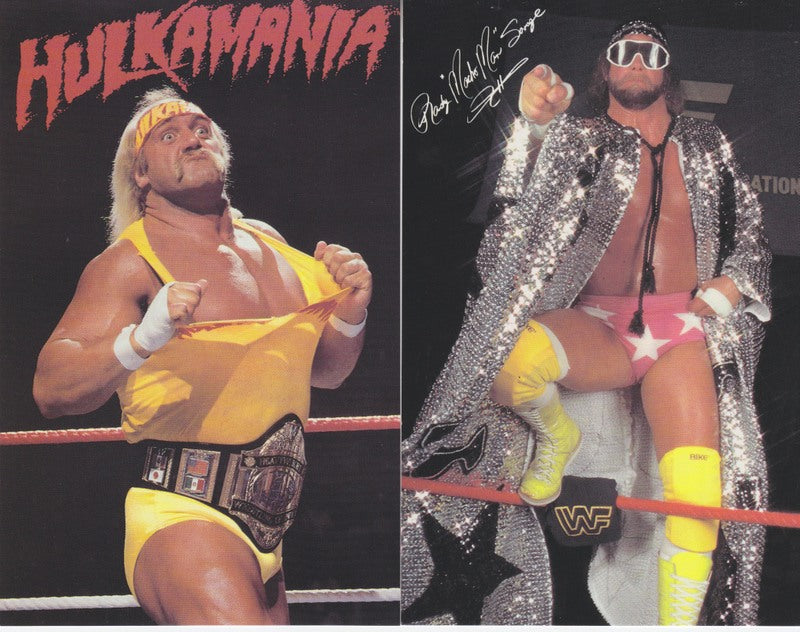 1988 Titan Sports WWF Postcard Set (20) Nm approx 2017 value:$30 PW Catalog