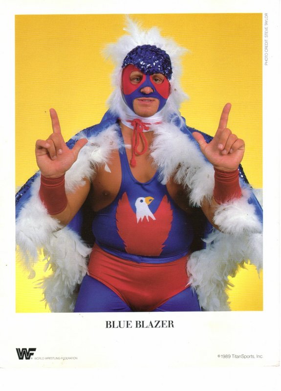 1989 Blue Blazer (Owen Hart) Color