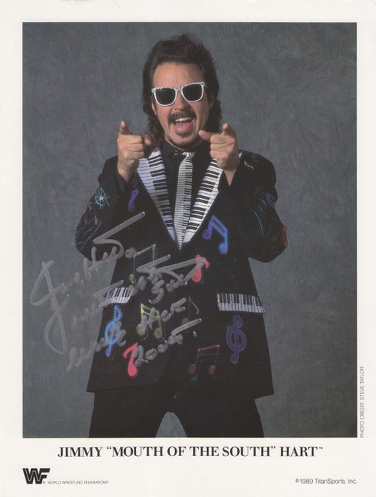 1989 Jimmy Hart (Signed) Color