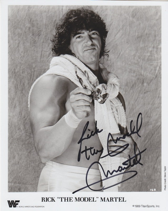 1989 Rick "The Model" Martel (signed) PWcatalog