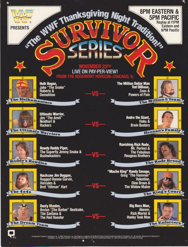 1989 Survivor Series color PWcatalog