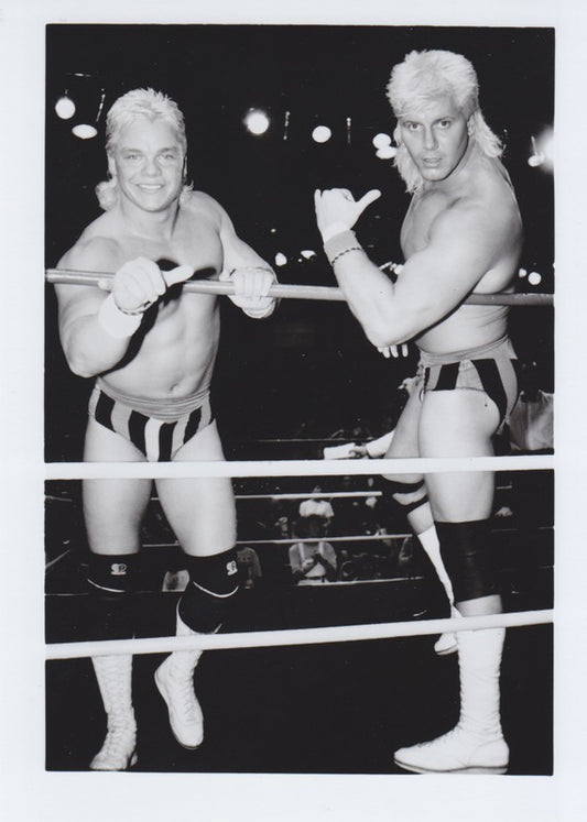NWA/WCW Dynamic Dudes Vintage 5x7