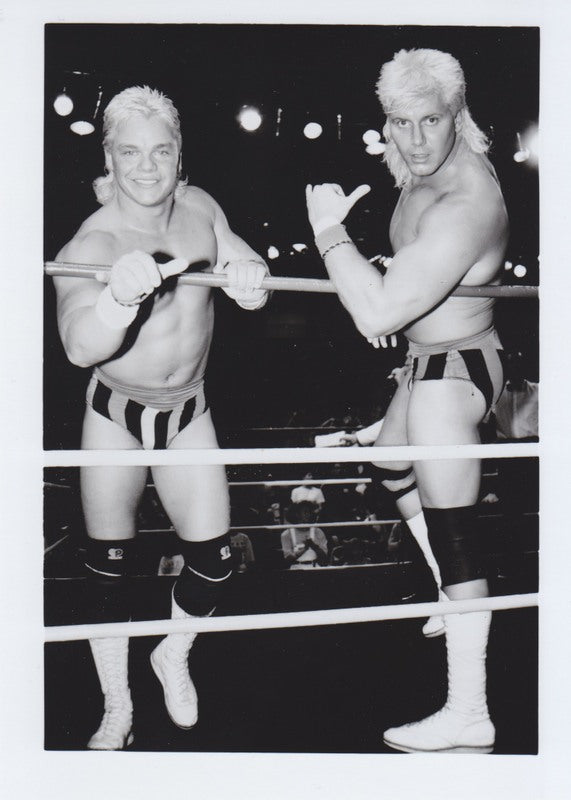 NWA/WCW Dynamic Dudes vintage 5x7 