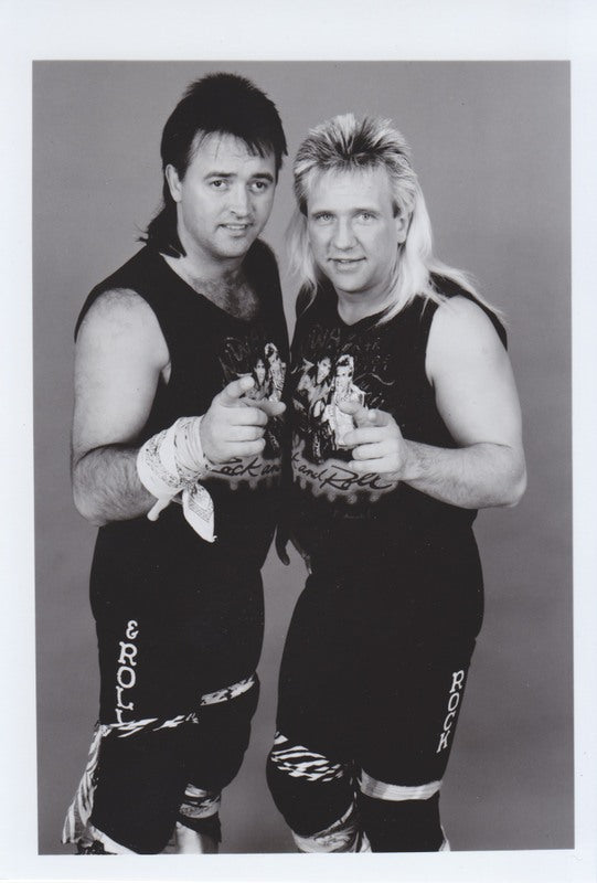 NWA/WCW Rock 'n Roll Express vintage 5x7 