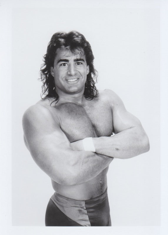 NWA/WCW The Z-Man (Tom Zenk) vintage 5x7 