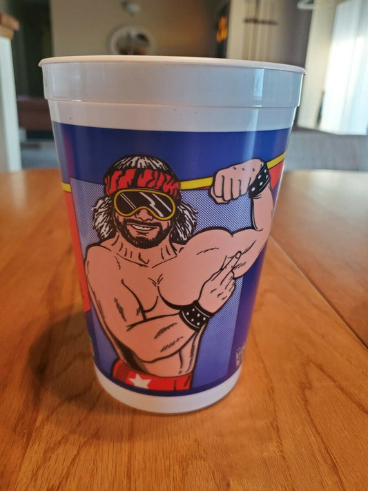 Randy Savage Mountian Dew Promotional Cups