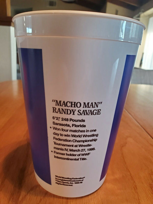 Randy Savage Mountian Dew Promotional Cups