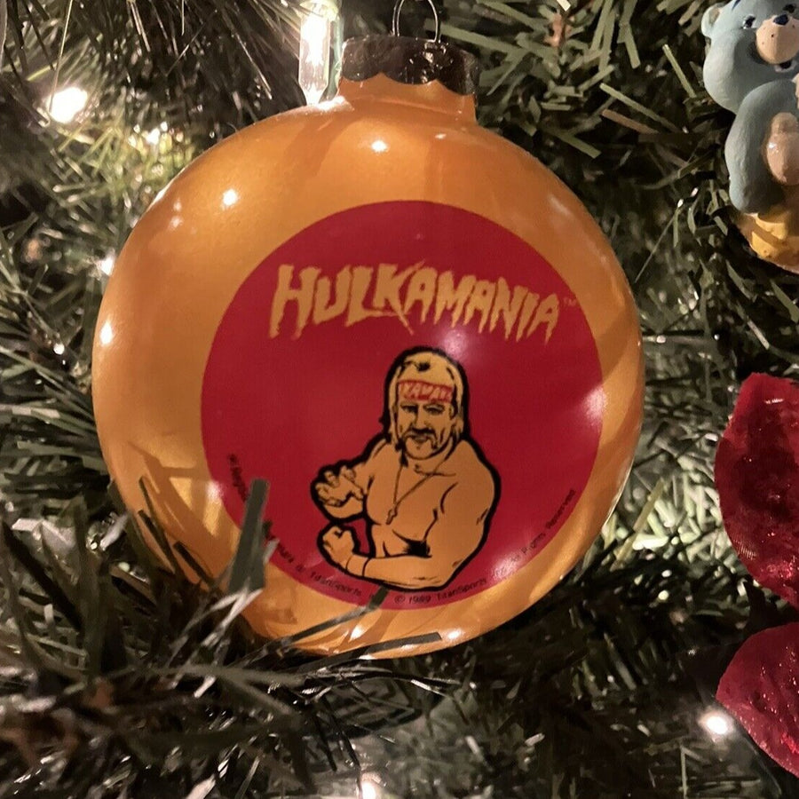 WWF Hulk Hogan Christmas Ornament 1989 Pwcatalog