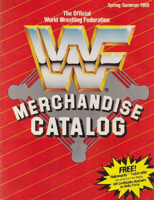 WWF Catalog Spring-Summer 1989
