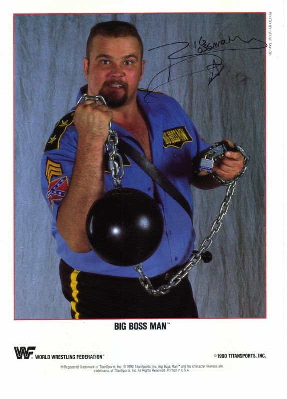 1990 Big Boss Man (Facsimle auto)color