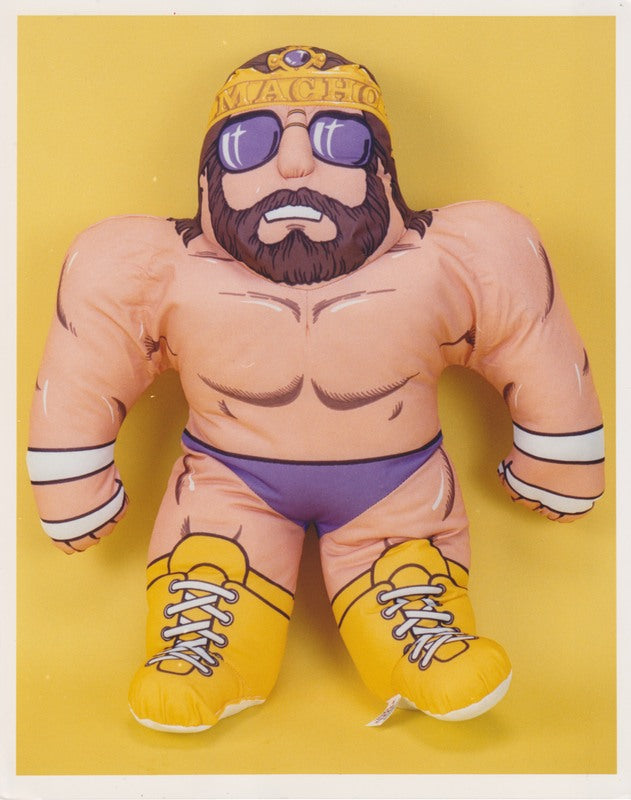 1990 Tonka WWF Wrestling Buddies Promo Macho King 8x10 Color