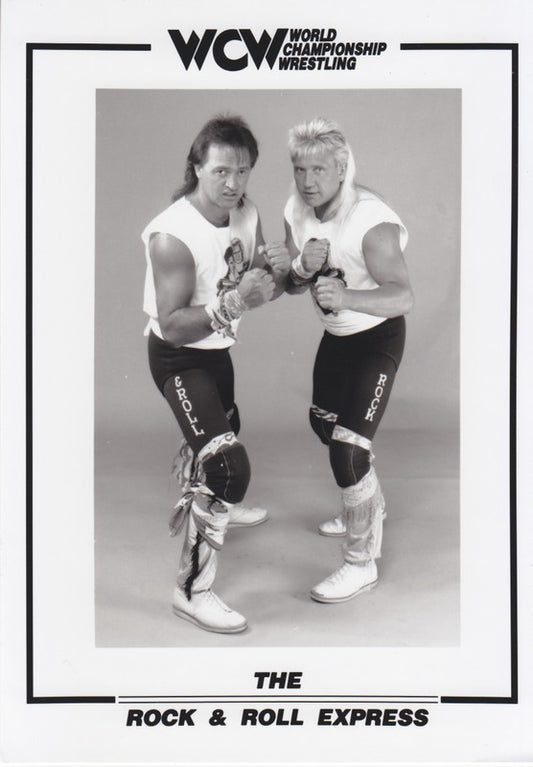 WCW Rock and Roll Express 5x7