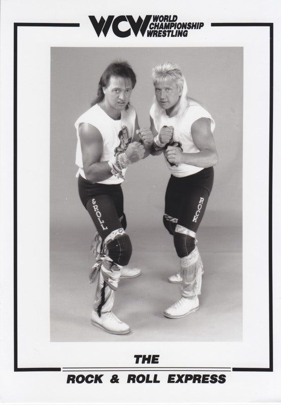 WCW Rock and Roll Express 5x7 PW Catalog