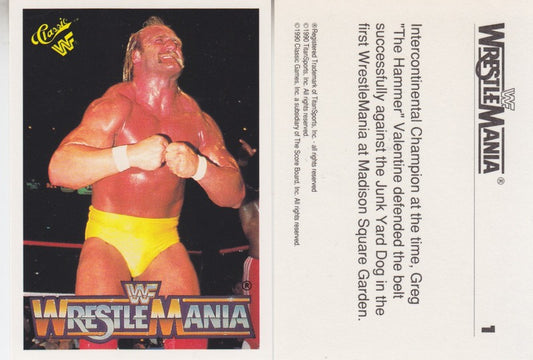 1990 WWF Classic Series 2 Wrestlemania Set (150) Nm approx 2017 value:$20