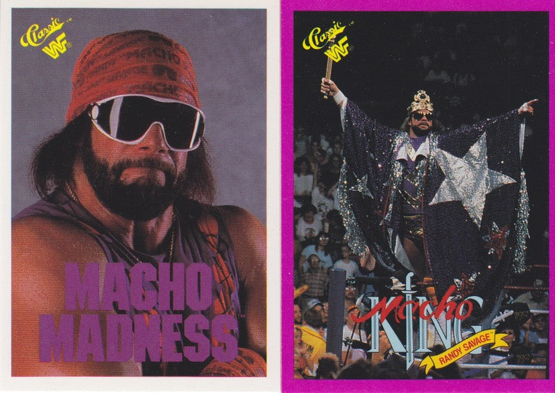 1990 WWF Classic Series 1 set (145+5 purple bonus cards and Album) approx 2020 value:$100 PW Catalog