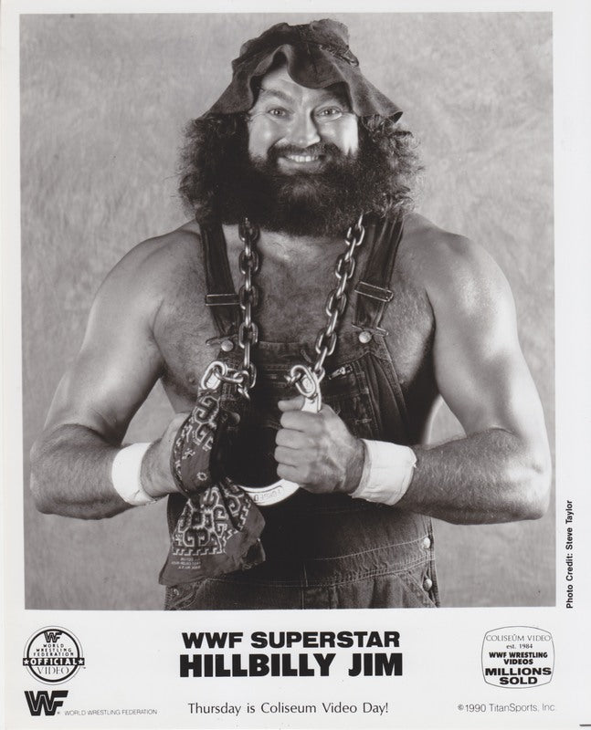 1990 Hillbilly Jim Coliseum Video PWcatalog