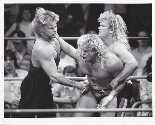 1990 WCW Midnight Express vs. Flyin' Bryan Press Photo Promo Photo