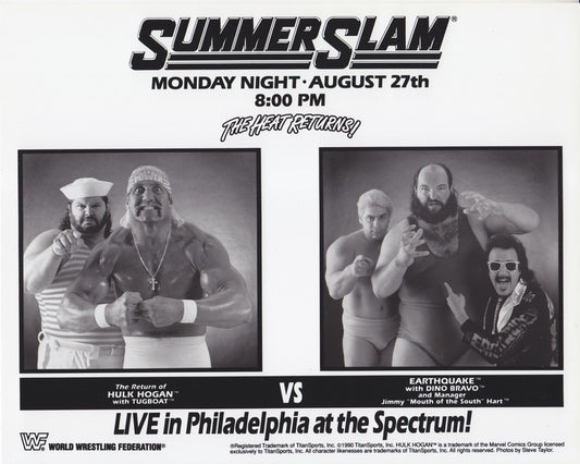 1990 SummerSlam Hulk vs. Earthquake