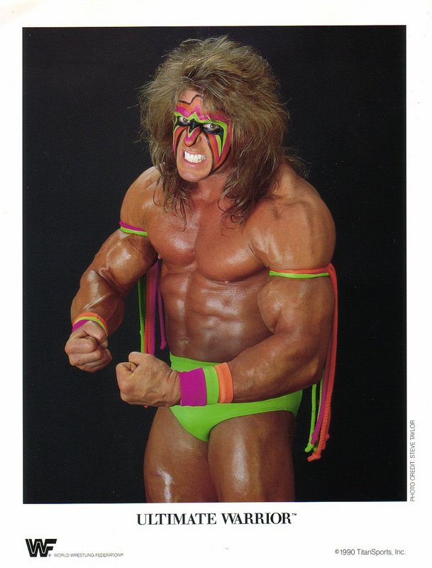 1990 Ultimate Warrior color PWcatalog