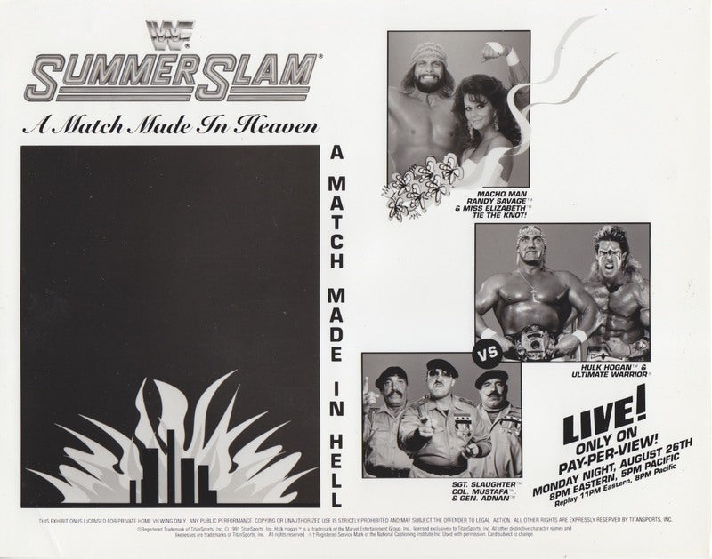 1991 Summerslam PWcatalog