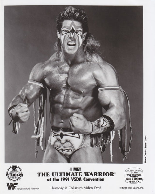 WWF-Promo-Photos1991-Ultimate-Warrior-Coliseum-Video-