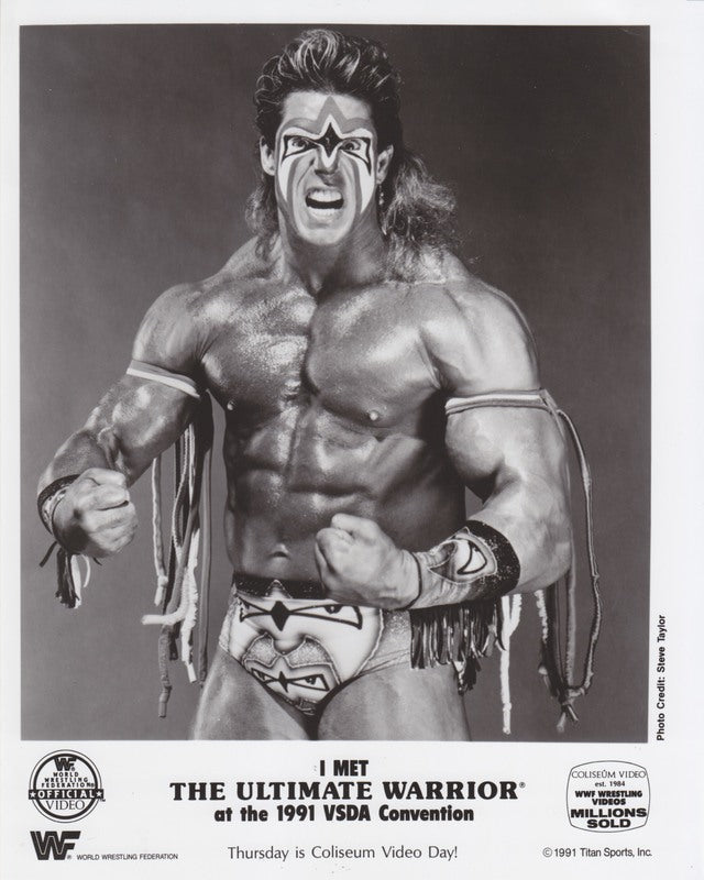 1991 Ultimate Warrior Coliseum Video PWcatalog