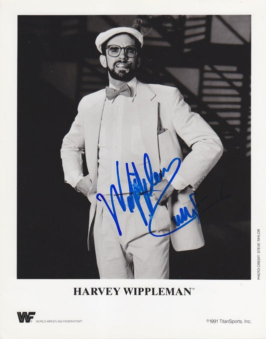 WWF-Promo-Photos1991-Harvey-Wippleman-signed-
