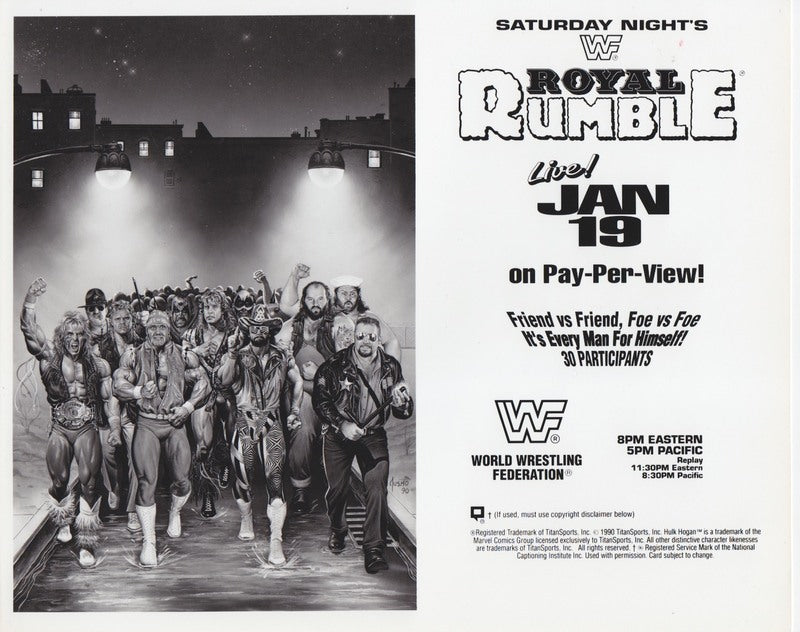 1991 Royal Rumble PWcatalog