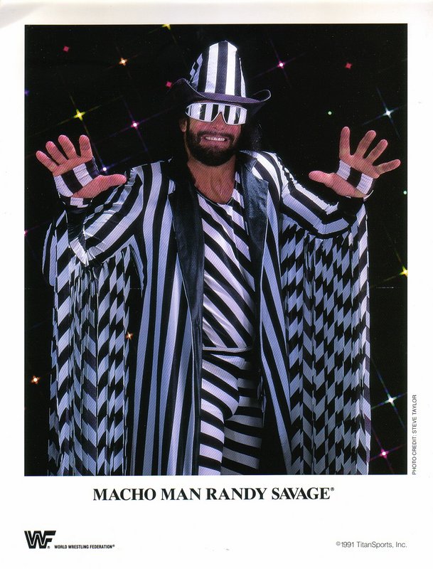 1991 Macho Man Randy Savage color PWcatalog
