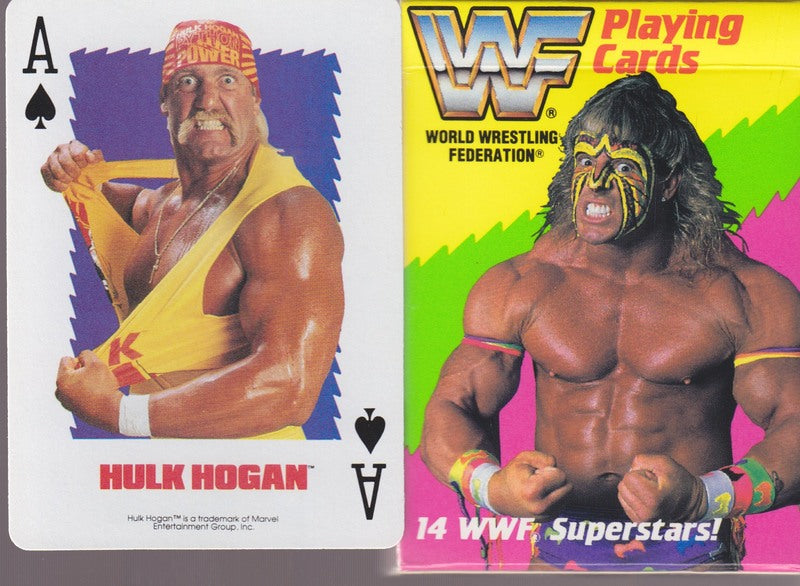 1991 Titan Sports WWF Playing Cards PW Catalog