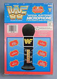 WWF Microphone Hulk Hogan
